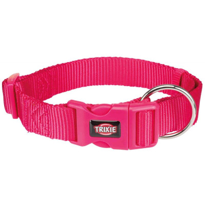 Ошейник Trixie Premium нейлон, L–XL: 40–65 см/25 мм фуксия
