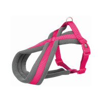 Шлея Trixie Premium Touring Harness для собак нейлоновая, 30-40 см фуксия