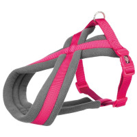 Шлея Trixie Premium Touring Harness для собак нейлоновая, 50-80 см фуксия Шлея Trixie Premium Touring Harness для собак нейлоновая, 50-80 см фуксия