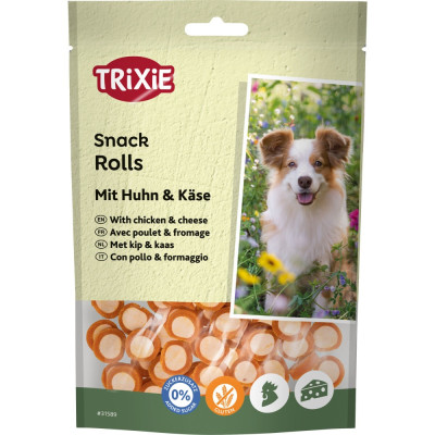 Лакомство для собак Trixie PREMIO Chicken Cheese Roll, 100 г (31589)