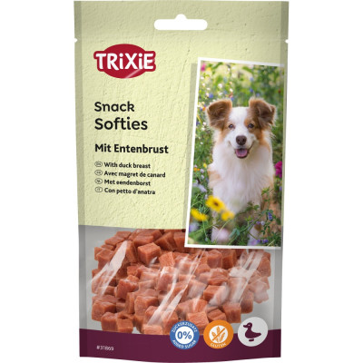 Лакомство для собак Trixie Premio Duck Softies, с мяса утки, 100 г (31869)