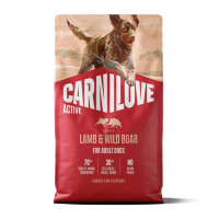 Carnilove Active Lamb & Wild Boar беззерновий сухий корм для активних собак з ягням та диким кабаном 4 кг