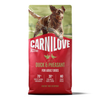 Carnilove Active Duck & Pheasant беззерновий сухий корм для активних собак з качкою та фазаном 12 кг