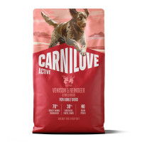 Carnilove Active Venison Reindeer & Wild Boar Active Adults беззерновой сухой корм для активных собак с олениной и диким кабаном 4 кг