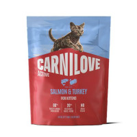 Carnilove Active Salmon & Turkey Kitten 400 г беззерновий корм з лососем та індичкою для кошенят