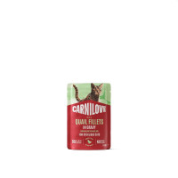 Carnilove Gravy Quail with Dandelion Sterilised 85 г беззерновой влажный корм для стерилизованных кошек с перепелом и одуванчиком Carnilove Gravy Quail with Dandelion Sterilised 85 г беззерновой влажный корм для стерилизованных кошек с перепелом и одуванчиком