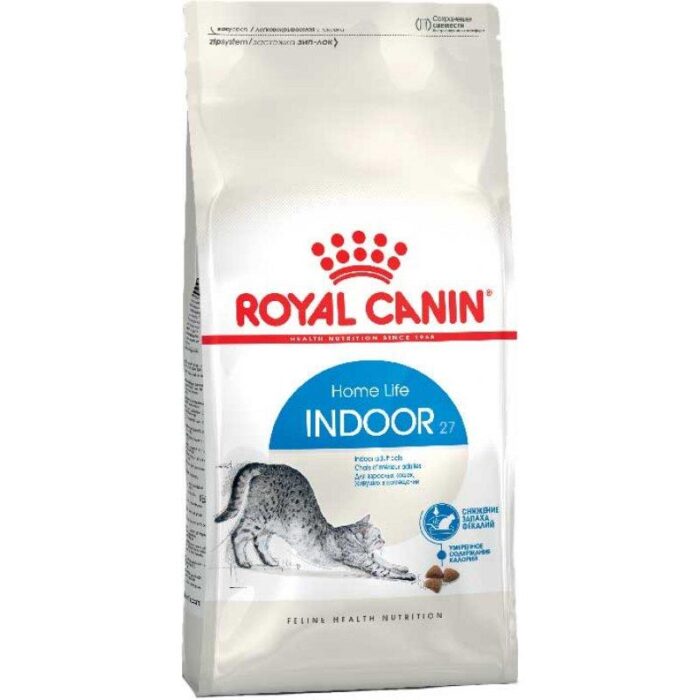 Royal Canin Indoor 27 2 кг сухой корм для кошек — изображение 2