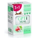 Optimeal Kitten с курицей для котят 85г набор (3+1) 340 г