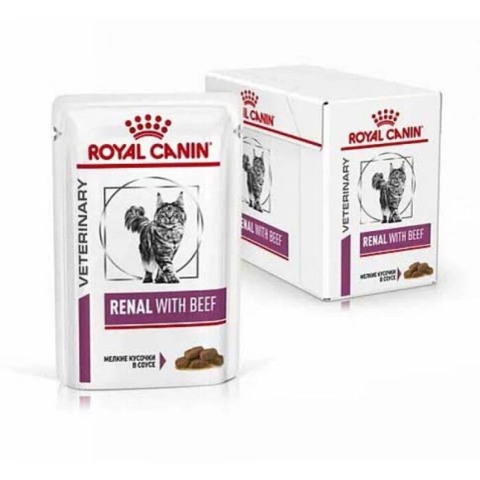 Royal Canin Renal Beef для кошек с говядиной 12х85 г — изображение 2