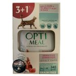 Optimeal Sensitive Digestion Lamb & Turkey для кошек с ягненком набор (3+1) 340 г — изображение 2
