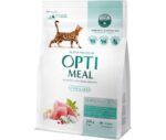 Optimeal Sterilised Turkey для стерилизованных кошек с индейкой 200 г