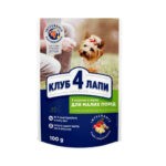 Клуб 4 Лапы Premium Small с курицей для собак 24х100 г