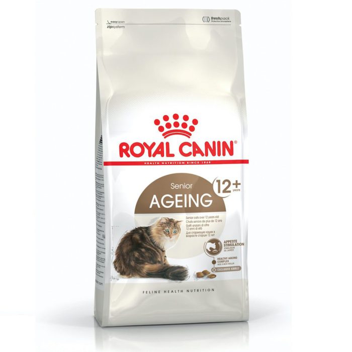 4340941719_royal-canin-ageing.jpg Royal Canin Ageing 12+ 4 кг сухой корм для кошек старше 12 лет — изображение 1