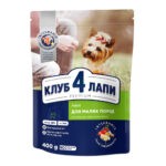 Клуб 4 Лапы Premium Small для собак с курицей 400 г