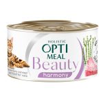 Optimeal Beauty Harmony с полосатым тунцом и морскими водорослями в желе 70 г