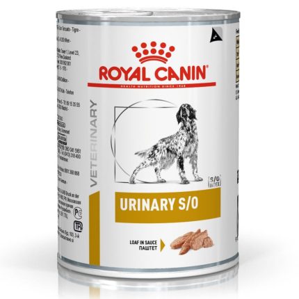 Royal Canin Urinary S/O Cans 12x410 г влажный корм для собак