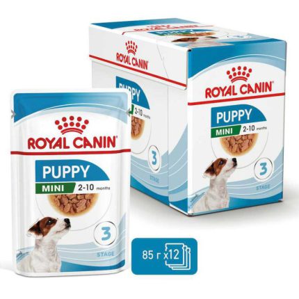 Royal Canin Mini Puppy 12х85 г влажный корм для щенков мелких пород в соусе