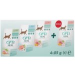 Optimeal Adult Cats Multi Taste №4 для кошек ассорти набор (3+1) 340 г — изображение 2