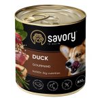 Savory Dog Gourmand Duck 800 г влажный корм для собак всех пород с уткой