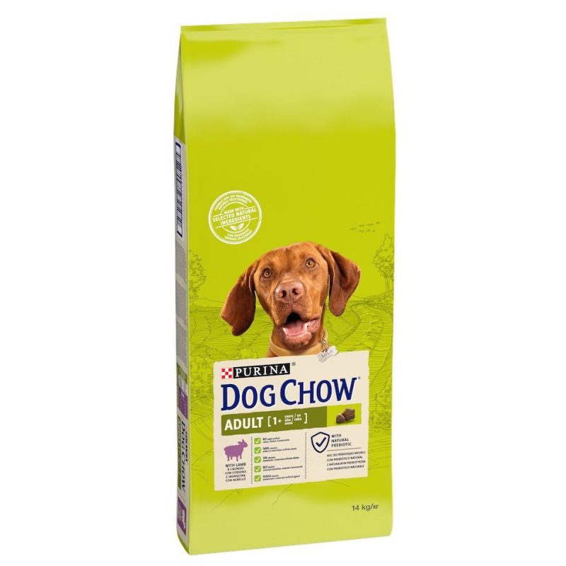Dog Chow Adult Lamb 14 кг сухой корм для собак с ягненком Dog Chow Adult Lamb 14 кг сухой корм для собак с ягненком