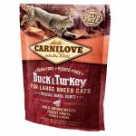 Carnilove Duck Turkey Large Breed 400 г сухой корм для кошек крупных пород с уткой и индейкой