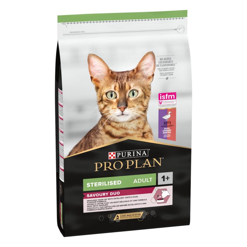Purina Про План Cat Adult Sterilised Duck 1.5 кг сухой корм для стерилизованных кошек с уткой Purina Про План Cat Adult Sterilised Duck 1.5 кг сухой корм для стерилизованных кошек с уткой