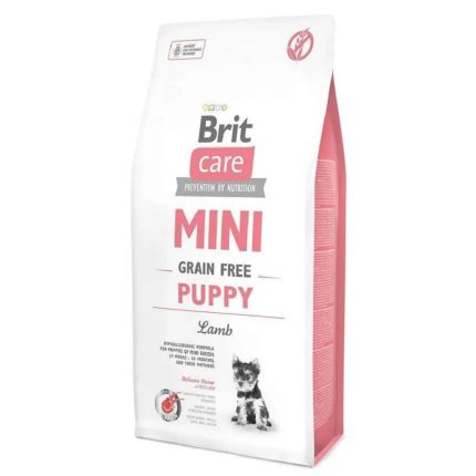 Brit Care Mini GF Puppy Lamb 2 кг сухой корм для щенков миниатюрных пород с ягненком