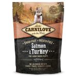 Carnilove Puppy Large Breed Salmon Turkey 1.5 кг сухой корм для щенков крупных пород с лососем