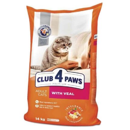 Club 4 Paws Premium Adult Cat Veal