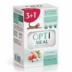 Optimeal Kitten влажный корм с курицей для котят 85г набор (3+1) 340 г