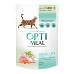 Optimeal Rabbit in Carrot Jelly 12х85 г влажный корм с кроликом в морковном желе для кошек