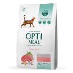Optimeal Sterilised Beef Sorghum 1 5 кг сухой корм для стерилизованных кошек с говядиной