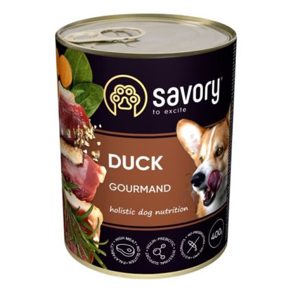 Savory Dog Gourmand Duck 400 г