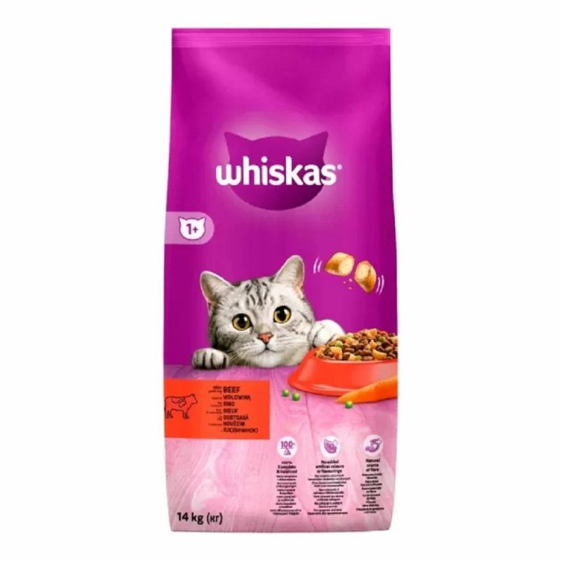 Whiskas для кошек с говядиной Whiskas для кошек с говядиной