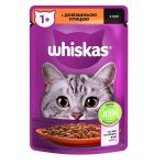 Whiskas пауч для кошек с домашней птицей