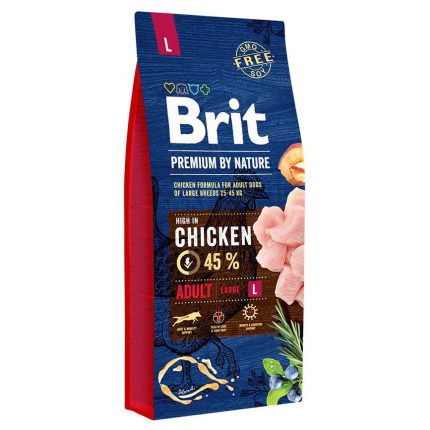 Brit Premium Large L для собак крупных пород с курицей 3 кг