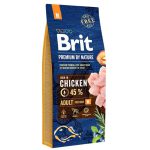 Brit Premium Adult Medium M для собак с курицей 1 кг