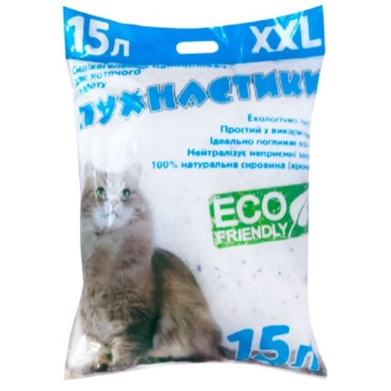 Наполнитель силикагелевый Пушистики15