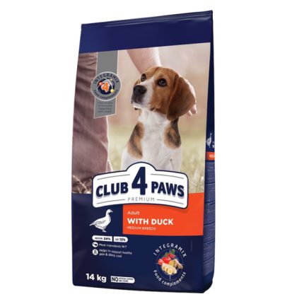 Клуб 4 Лапы Adult Medium Breeds Duck