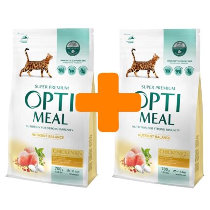 Сухой корм Optimeal для взрослых кошек с курицей