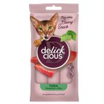 Delickcious Chef’s Creamy Snacks Tuna Aloe кремовое лакомство для кошек с тунцом и алоэ 4x15г