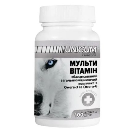 Витамины Unicum Рremium для собак мультивитамины