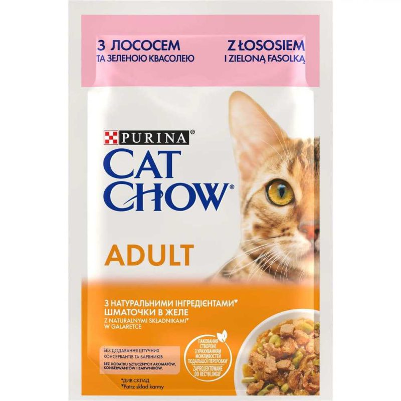 Cat Chow Adult лососем Cat Chow Adult лососем