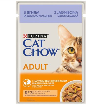 Cat Chow Adult в желе с ягненком