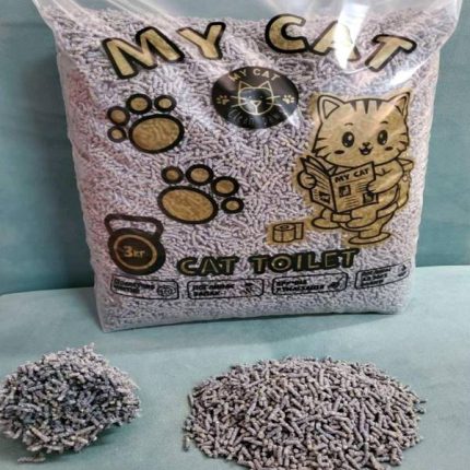 My Cat кукурузно соевый наполнитель, лаванда