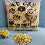 My Cat кукурузно соевый наполнитель, лимон