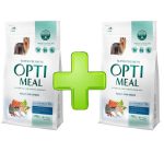 Optimeal Mini Adult Salmon для собак миниатюрных пород с лососем 700 г