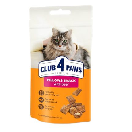 Клуб 4 Лапи Подушечки з яловичиною для дорослих котів
