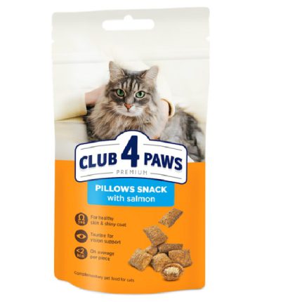 Клуб 4 Лапи Подушечки з лососем для дорослих котів