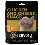 Лакомство для привередливых котов Savory Snack Chicken and Cheese 180 г (21311)